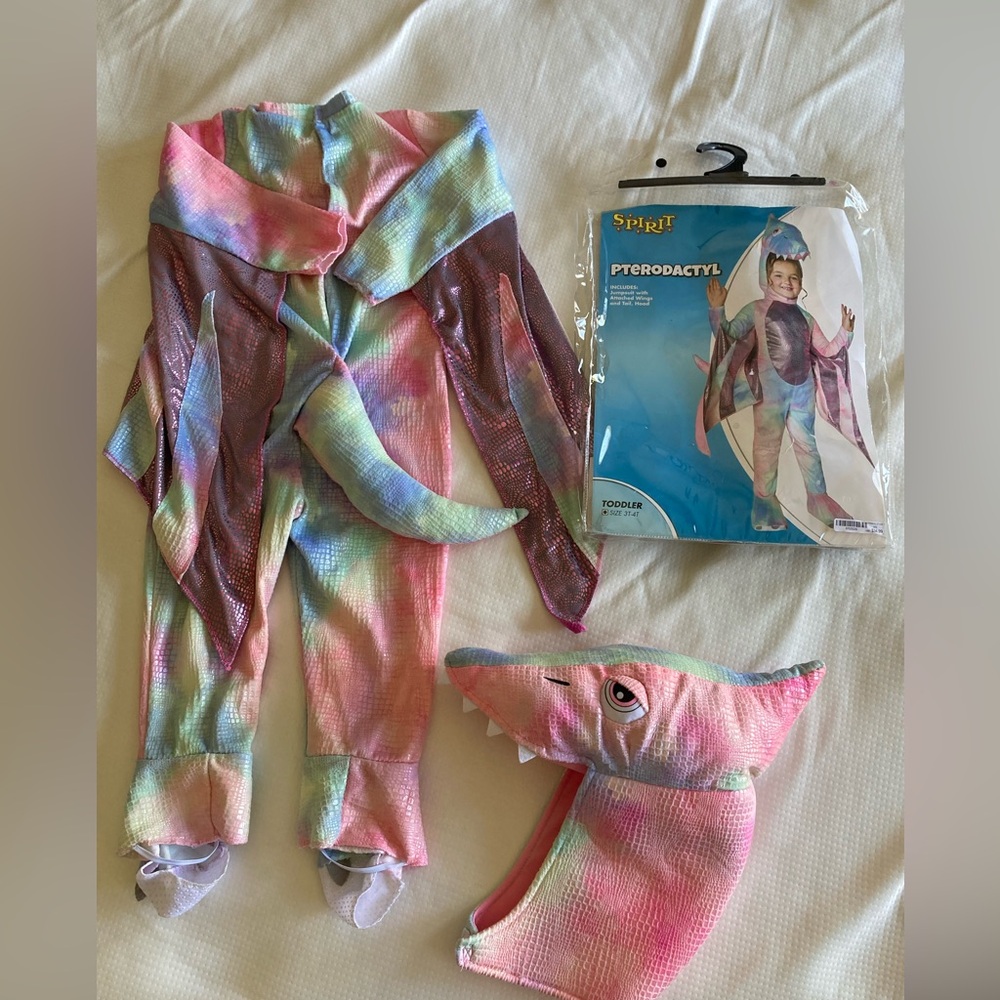 Pink Pterodactyl Dino Costume Toddler